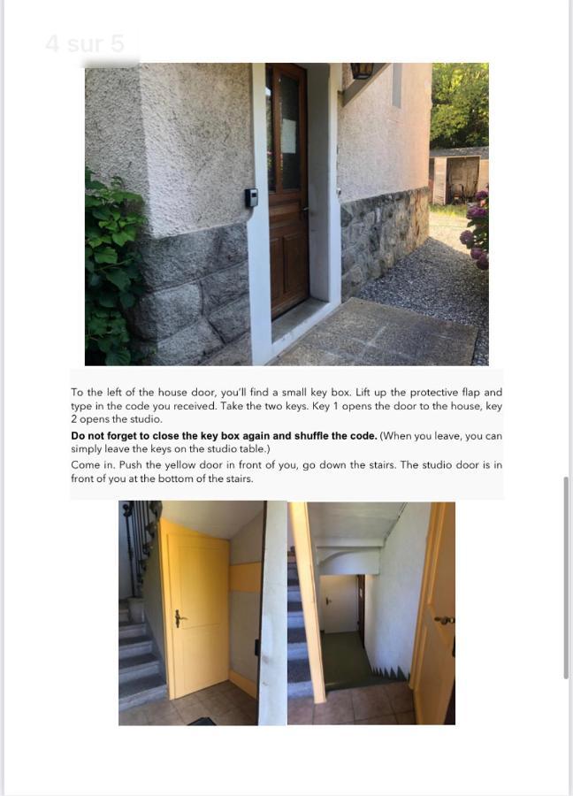 Appartamento Les Cyprès Vevey Esterno foto